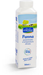 Panna pastorizzata a temperatura elevata