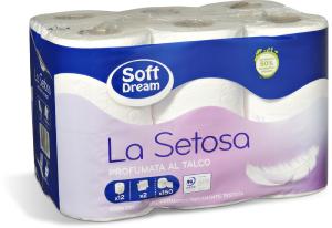 Carta igienica "La Setosa" 12 rotoli