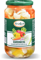 Giardiniera aromatizzata con aceto di vino