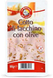 Cotto di tacchino con olive