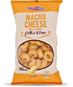Snack anelli di mais al formaggio