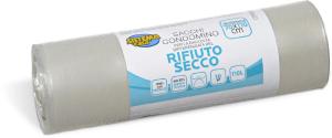 Sacchi condominio trasparenti per rifiuto secco 10 pezzi