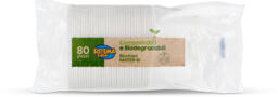 Bicchieri di plastica compostabile 80 pezzi 200 cc
