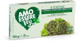 Tortini spinaci, fagiolini e broccoli surgelati 8 pezzi
