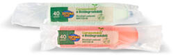Bicchieri compostabili colorati 40 pezzi 200cc