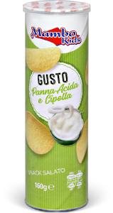 Patatine gusto panna acida e cipolla