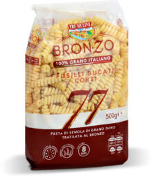 Fusilli bucati corti trafilati al bronzo