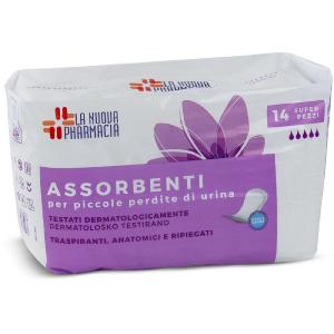 Assorbenti per incontinenza super 14 pezzi