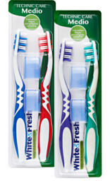 Spazzolino da denti Technic Care - Medio 2 pezzi