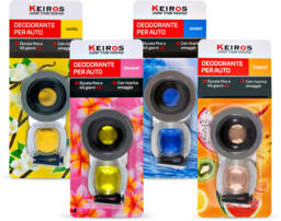 Deodorante per auto in gel varie profumazioni
