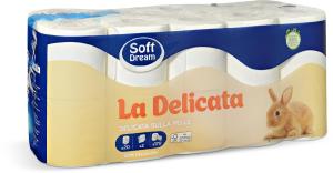 Carta igienica "La Delicata" 20 rotoli