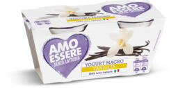 Yogurt magro alla vaniglia senza lattosio