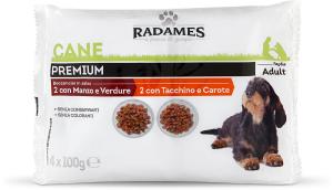 Bocconcini in salsa per cani manzo e verdure/tacchino e carote