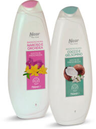 Bagnoschiuma cocco e gelsomino/narciso e orchidea