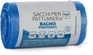 Sacchi pattumiera per bagno profumati