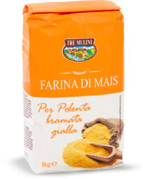 Farina di mais per polenta bramata gialla