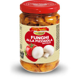 Funghi alla pizzaiola sottolio