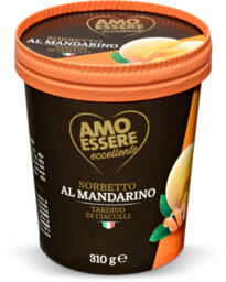 Sorbetto al mandarino tardivo di Ciaculli