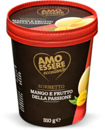 Sorbetto mango e frutto della passione