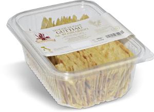 Sfoglie di pana guttiau al rosmarino