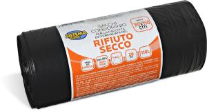 Sacchi spazzatura per rifiuti generici con laccio 20 pezzi