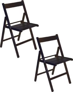 Set 4 sedie pieghevoli