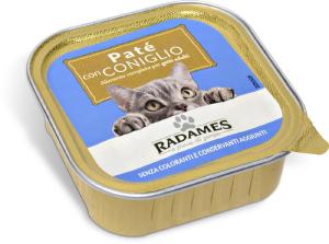 Patè con coniglio per gatti