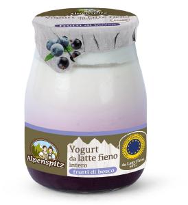 Yogurt intero da latte fieno ai frutti di bosco