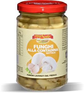 Funghi alla contadina sottolio