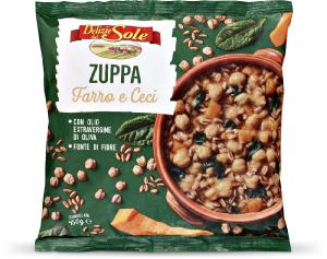 Zuppa di farro e ceci surgelata