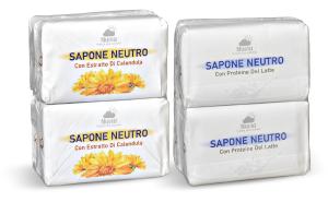 Saponette neutre assortite