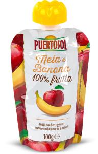 Frullato mela e banana 100% frutta