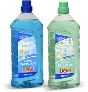 Detersivo lavapavimenti classico/muschio bianco e talco