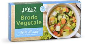 Dado vegetale per brodo con -30% di sale*