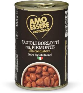 Fagioli borlotti del Piemonte alla cacciatora