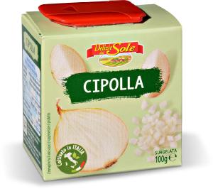 Cipolla tritata a cubetti surgelata