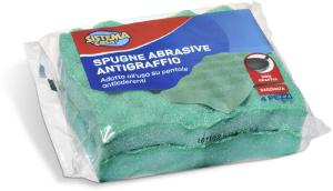 Spugne abrasive antigraffio 4 pezzi