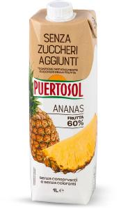 Bevanda ananas senza zuccheri aggiunti*