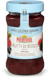 Confettura frutti di bosco senza zuccheri aggiunti