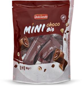 Mini wafer ripieni alla nocciola choco bis