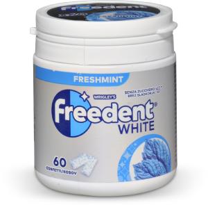 Chewing gum white alla menta