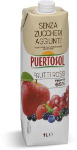 Bevanda ai frutti rossi senza zuccheri aggiunti*
