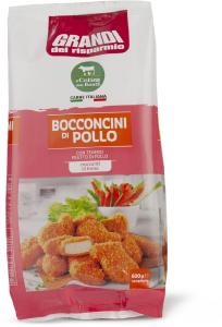 Bocconcini di pollo surgelati