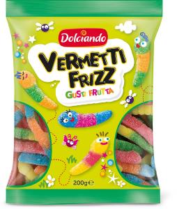 Caramelle gommose vermetti frizzanti alla frutta