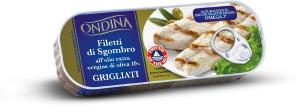 Filetti di sgombro grigliati all'olio extra vergine di oliva 10%