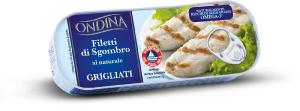Filetti di sgombro al naturale grigliati