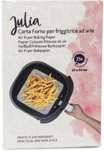 Carta forno quadrata per friggitrice ad aria