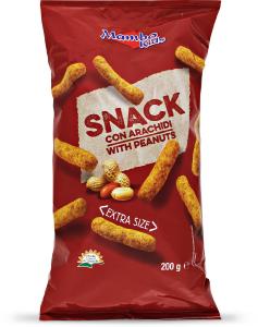 Snack con arachidi