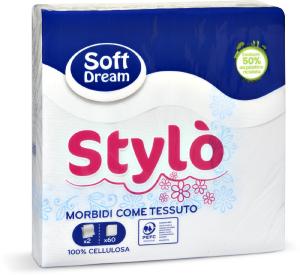 Tovaglioli decorati effetto tessuto