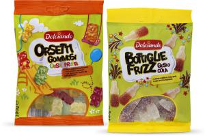 Caramelle gommose bottiglie frizz/orsetti gommosi